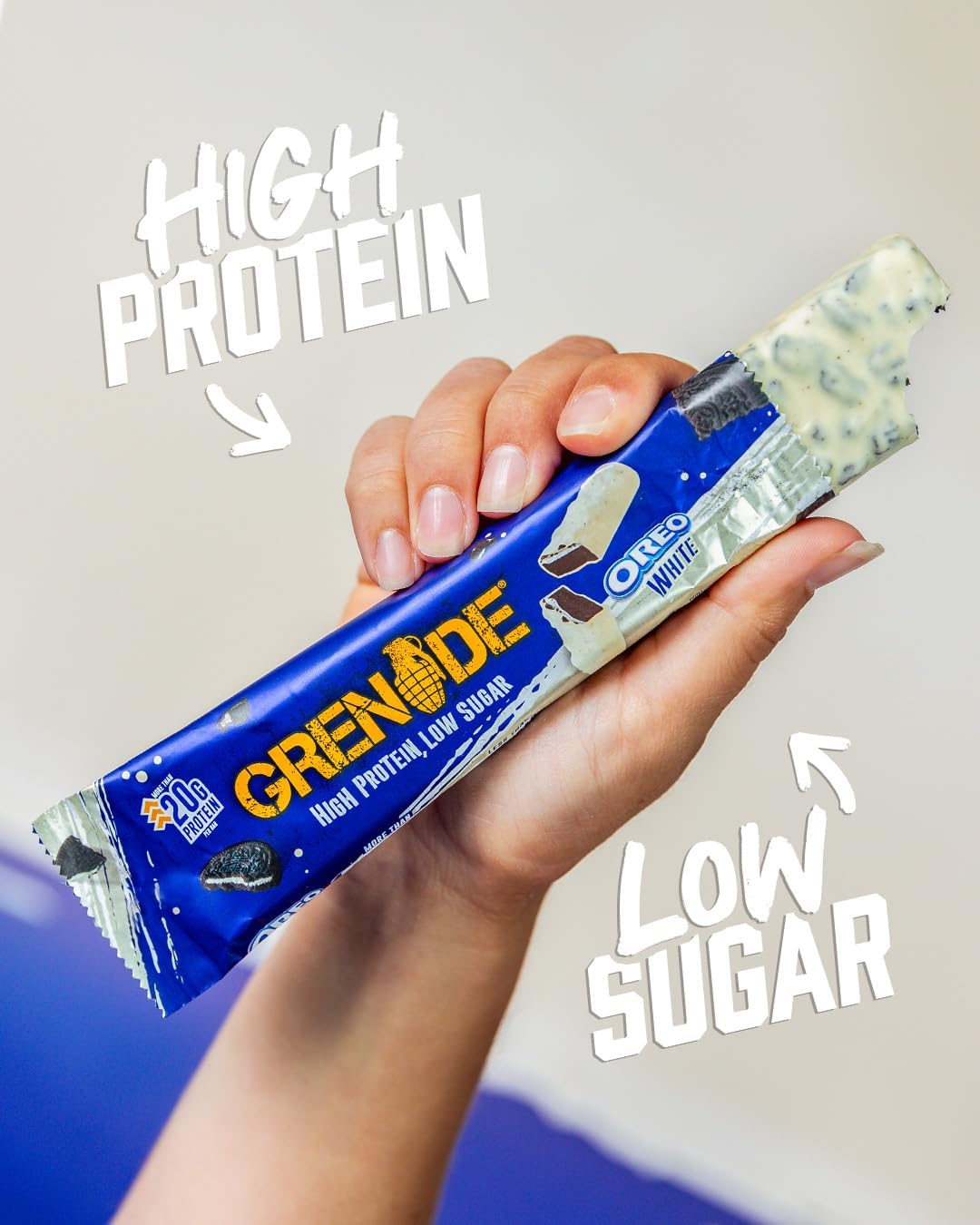Grenade OREO White Protein Bars, 12 x 60 g