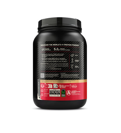 Optimum Nutrition Gold Standard 100% Whey Protein Powder, 900 g