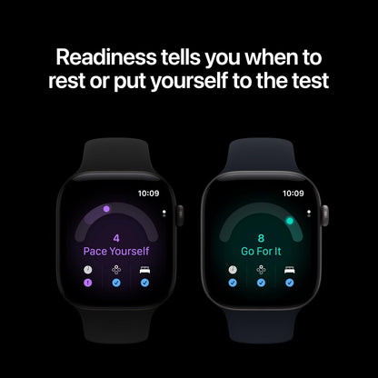 Apple Watch Series 12 GPS + Cellular 46mm Smartwatch Black Aluminium Case