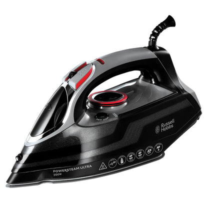 Russell Hobbs Steam Iron, 3100W, 210 g and min Extra Steam Boost, 350ml