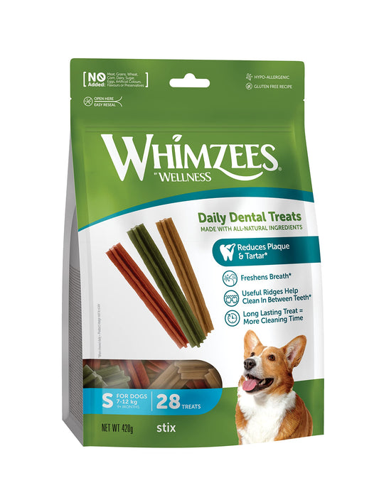 WHIMZEES Stix S, 28 Pieces – Size S