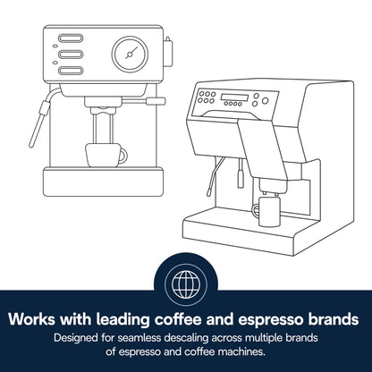 De'Longhi EcoDecalk - Coffee Machine Descaler 5 Decalcification Doses