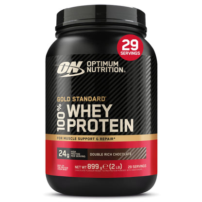 Optimum Nutrition Gold Standard 100% Whey Protein Powder, 899 g