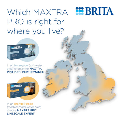 BRITA Water Filter Cartridge MAXTRA PRO Pure Performance - 6 Pack