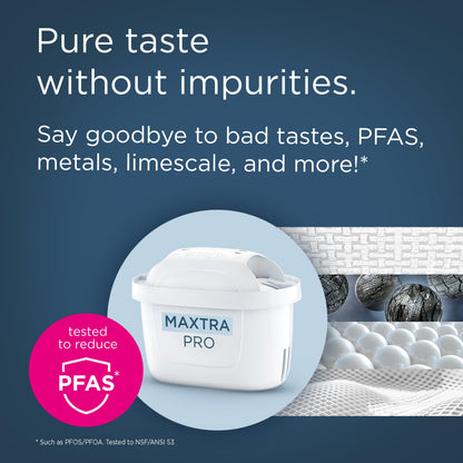 BRITA Water Filter Cartridge MAXTRA PRO Pure Performance - 6 Pack